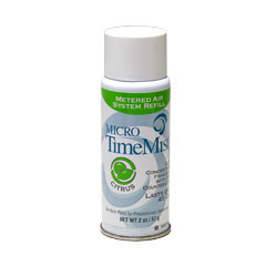 Micro TimeMist® Ultra Concentrated Metered Air Freshener Refill - Citrus - (12) 2 oz. Cans