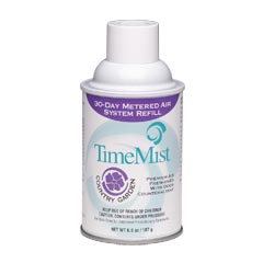 TimeMist® Premium Metered Aerosol Air Freshener 30-Day Refill - Country Garden - (12) 6.6 oz. Cans