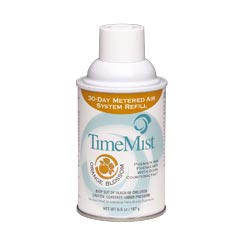 TimeMist® Premium Metered Aerosol Air Freshener 30-Day Refill - Orange Blossom - (12) 6.6 oz. Cans