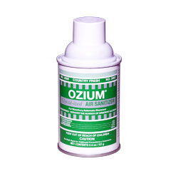 TimeMist® Ozium 3000 Metered Air Sanitizer 30-Day Refill - Country Fresh - (12) 6.4 oz. Cans