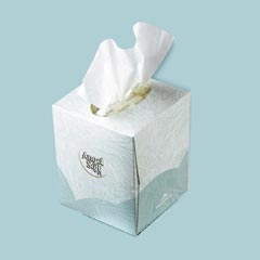 Georgia Pacific Angel Soft™ PS Facial Tissue - Cube Box - 96 Tissues per Box GPC46580