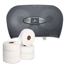 Jumbo Roll Bathroom Tissue & Dispensers