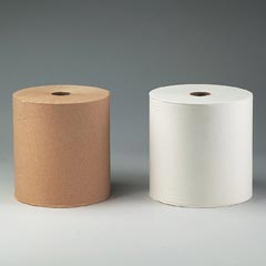 Kimberly Clark Scott® One-Ply Nonperforated Roll Towels - 400 Feet per Roll - Natural Paper KCC02021