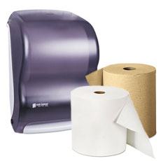 Roll Paper Towels & Dispensers
