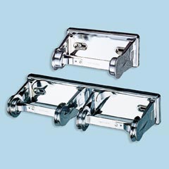 San Jamar Locking Toilet Tissue Dispensers - 2 Roll Capacity SANR260XC