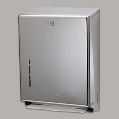San Jamar Combination Cabinet - Satin Stainless - 26-Gauge SANT1900SS
