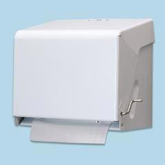 San Jamar Crank Roll Towel Dispenser SANT800WH
