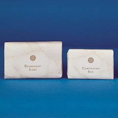 Dial Soap White Marble Guest Amenities - #2.5 Size Bar - Dial Deodorant Soap DIA00197
