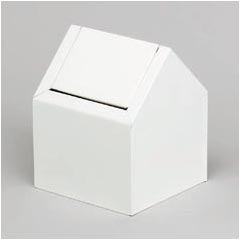 Hospital Specialty Double Entry Swing Top Floor Receptacle HOS2201
