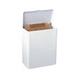 Impact 1112 E-Z Emptying Metal Sanitary Napkin Receptacle IMP1112