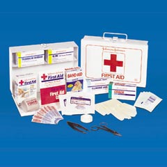 Johnson &amp; Johnson Nonmedicinal First Aid Kit - For up to 25 People JON8161