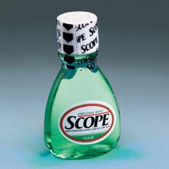Procter &amp; Gamble White Marble Guest Amenities - Scope® Mouthwash - 1.5oz PGC05112