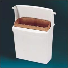 Rubbermaid Commercial Wall-Mount Receptacle RCP6140WHI
