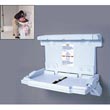 Rubbermaid Commercial Sturdy Station 2™ Changing Table - Protective Liners RCP7817WHI