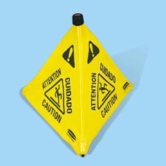 Rubbermaid Commercial Pop-Up Safety Cone RCP9S01YEL