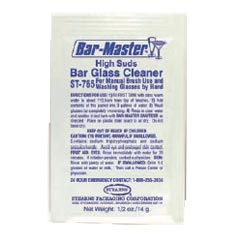 Stearns Bar Master® ST-765 High Suds Glass Cleaner - (100) .5 wt. oz. Packets