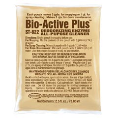 Stearns One Packs™ ST-822 Bio-Active Plus™ Deodorizing Enzyme All-Purpose Cleaner - (72) 2.5 fl. oz. Packets