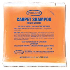 Stearns One Packs™ ST-736 High-Foam Carpet Shampoo Concentrate - (36) 5 fl. oz. Packets