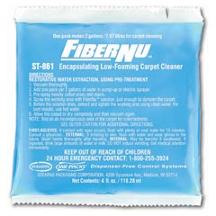 Stearns One Packs™ ST-861 FiberNu™ Encapsulating Low-Foaming Carpet Cleaner - (36) 4 fl. oz. Packets