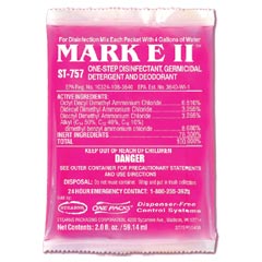 Stearns One Packs™ ST-758 Mark E II Disinfectant Germicidal Detergent &amp; Deodorant - (36) 4 fl. oz. Packets