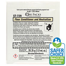 Stearns One Packs Floor Conditioner & Neutralizer - (72) 1 wt. oz. Packets