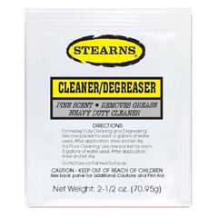 Stearns One Packs™ ST-728 Cleaner Degreaser - (72) 2.5 wt. oz. Packets