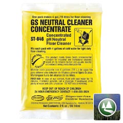 Stearns One Packs™ ST-846 GS Neutral Cleaner Concentrate - (72) 2 fl. oz. Packets