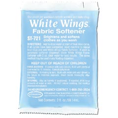 Stearns One Packs™ ST-721 White Wings® Fabric Softener - (72) 2 fl. oz. Packets