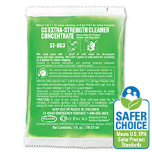 One Packs Extra-Strength Cleaner - (10) 2 fl. oz. Packets