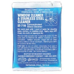 Stearns One Packs™ ST-719 Glass Window &amp; Stainless Steel Cleaner - (48) 2 fl. oz. Packets