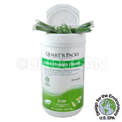 Stearns Quart'r Packs® ST-680 Heavy-Duty All-Purpose Cleaner &amp; Degreaser - (4) 80 x 3.5 g Containers