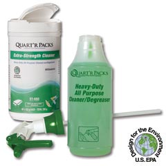 Stearns Quart'r Packs® ST-681 Heavy-Duty All-Purpose Cleaner &amp; Degreaser Starter Kit