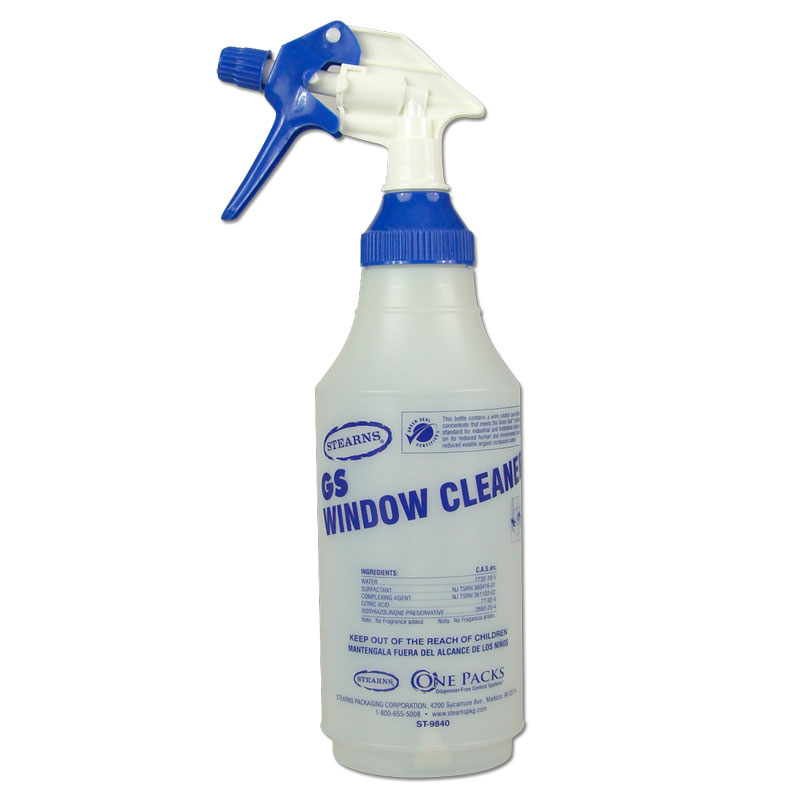 Stearns GS Window Cleaner 32 oz. Trigger Spray Bottle UnoClean