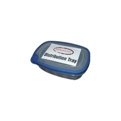 Stearns ST-267 Distribution Tray w/ Removeable Lid - (6) 2.3 Quart Trays