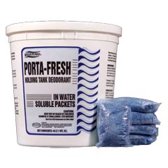 Stearns Water Flakes® ST-804 Porta-Fresh Holding Tank Deodorant - (2) 90 x 0.5 wt. oz. Pails