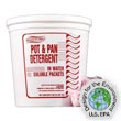 Stearns Water Flakes® ST-817 Pot &amp; Pan Dishwashing Detergent - (2) 90 x 0.5 wt. oz. Pails