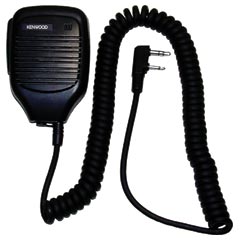 Kenwood [KMC-21] Compact Speaker Mic w/ Earphone Jack