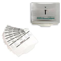 Sanitor NeatSeat® Combo Pack - 1,000 Toilet Seat Covers &amp; 2 Stainless Steel Dispensers