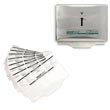 Sanitor NeatSeat® Combo Pack - 1,000 Toilet Seat Covers &amp; 2 Stainless Steel Dispensers