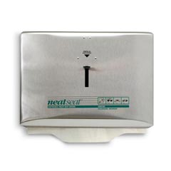 Sanitor FH33SS NeatSeat® Disposable Toilet Seat Cover Dispenser - Stainless Steel