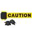 7' Caution Magnetic Wall Mount Banner