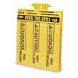 Rubbermaid [4254] Over-The-Spill™ Pad Tablet - Yellow - (25) 16.5" x 14" Absorbent Pads RCP4254YEL