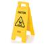 2-Sided Folding Floor Sign - Caution