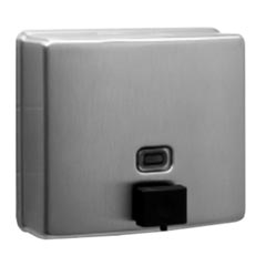 Bobrick ConturaSeries™ Surface-Mounted Stainless Steel Liquid Soap Dispenser