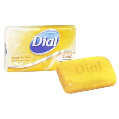 Dial® [00910] Antibacterial Deodorant Bar Hand Soap - Gold - (72) 3.5 oz. Bars