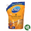 Dial® [02561] Liquid Dial® Gold Antimicrobial Liquid Hand Soap w/ Moisturizers - Eco-Sense Refill Pouch - (4) 40 oz. Bags DIA02561GOLD