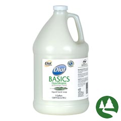 Dial® [06047] Basics Hypoallergenic Liquid Hand Soap - (4) 1 Gallon Bottles