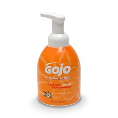 GOJO® [5762-04] Luxury Foam Antibacterial Handwash - (4) 18 oz. Pump Bottles
