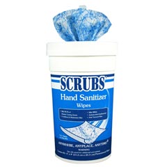 ITW Dymon [90985] Antimicrobial SCRUBS® Hand Sanitizer Wipes - (6) 85 Wipe Containers