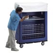 R&B Wire [760] Heavy-Duty Bulk Turnabout Poly Truck - 48 cu. ft. - 60" Shelves RB-760